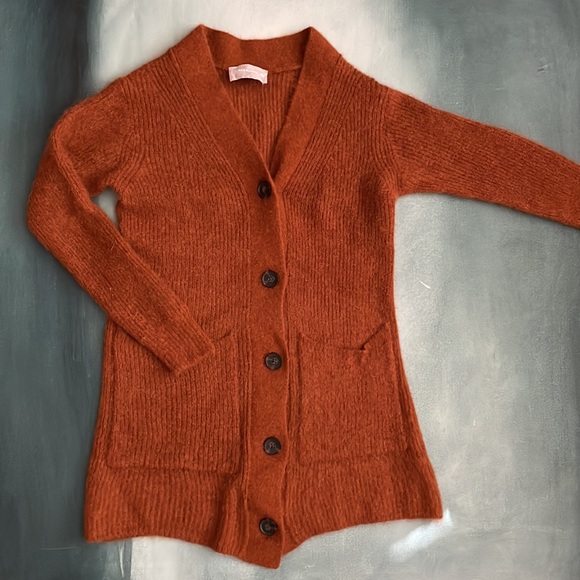 Everlane Oversized Alpaca Cardigan + icu Marbella Aviator Sunglasses - Picture 4 of 16